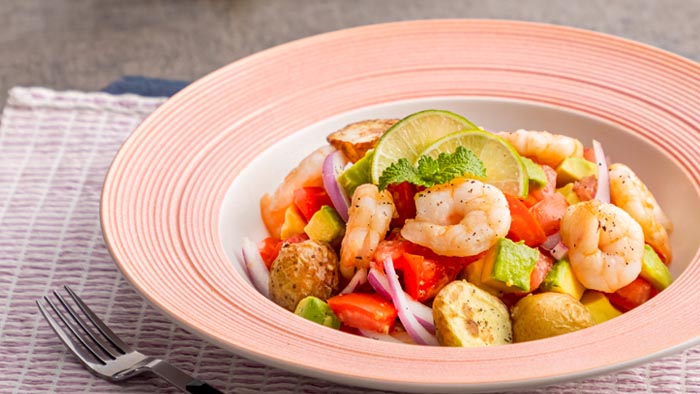 Prawn and Avocado Salad