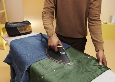 Iron everything from jeans to silk