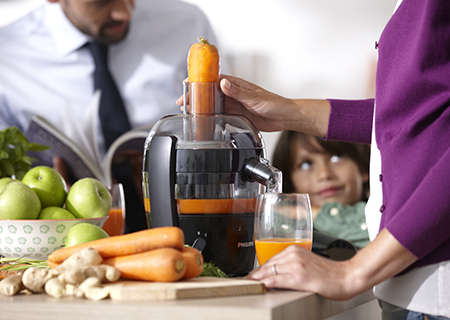 Enjoy a care-free juicing experience