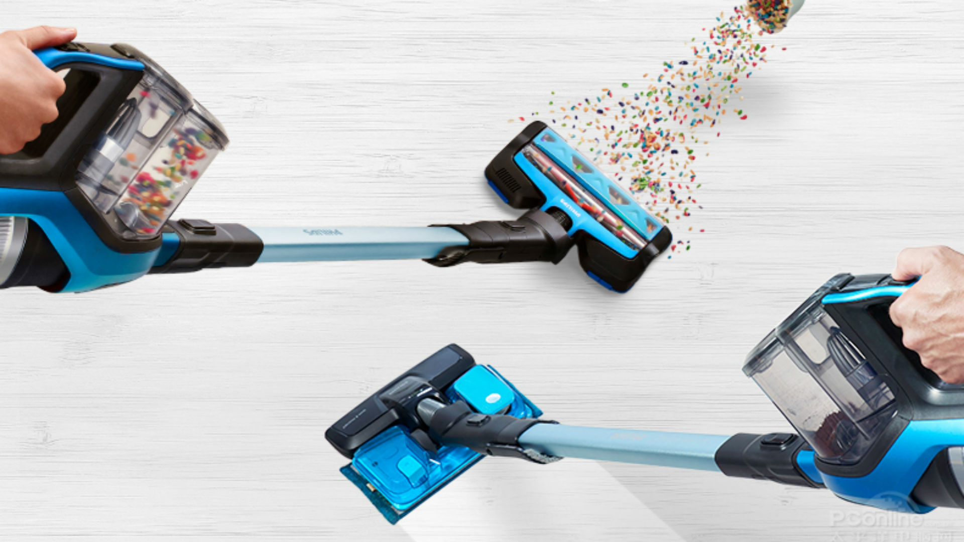 Philips SpeedPro Max Aqua   專利吸塵拖地系統 吸塵同時拖地 全面除菌高達99％